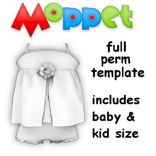 Moppet FULL PERM Peekaboo Set Template