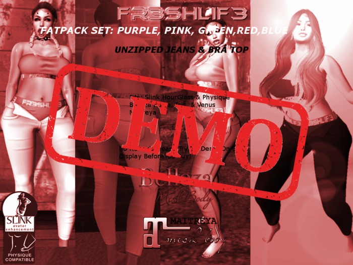 Unzipped Jeans Fit Demo