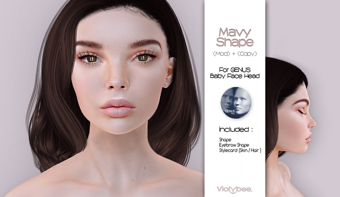 Violybee. Mavy Shape (Genus Head - Baby Face)