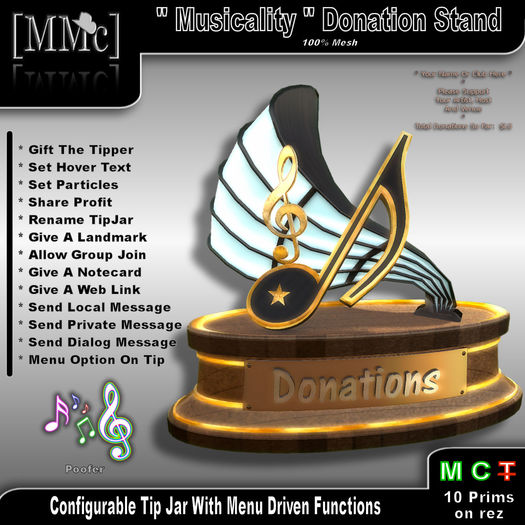 [MMc] Musicality Donation Stand