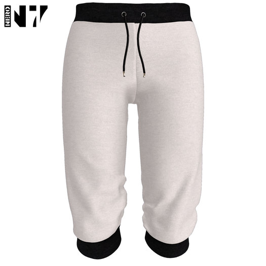Nero - ITALIA SPORTS - Short - White (plain)