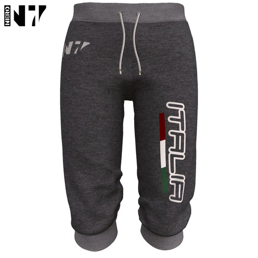 Nero - ITALIA SPORTS - Short - Grey
