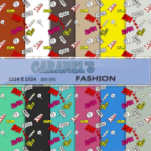 CF Comics Textures