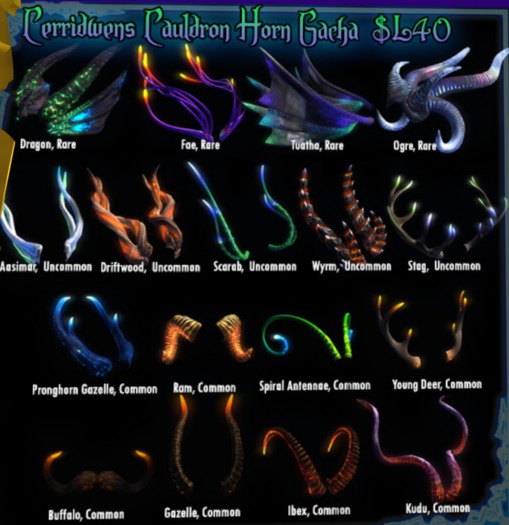 [CC] Kudu Horns, COMMON (boxed)