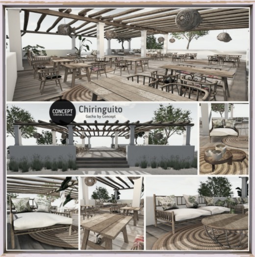 Concept} *11. Chiringuito. Pouf