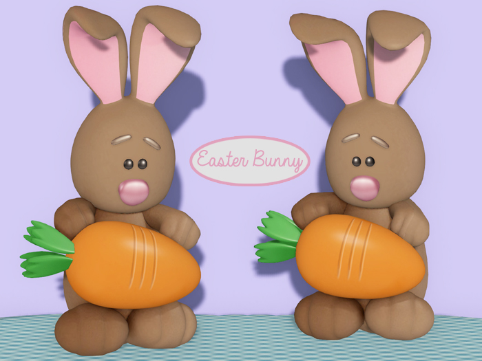 Easter Bunny Carrot (beige)