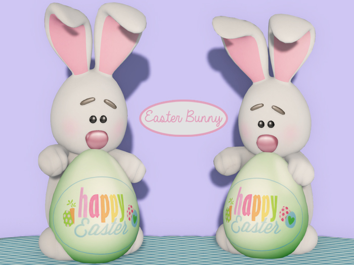 Easter Bunny Egg (g-white)