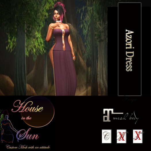 Azori Dress Purple