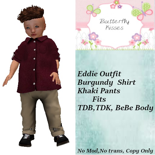.:.BK.:. Eddie Burgundy & Khaki
