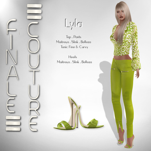 Finale Couture Lyla - Lime(Boxed)