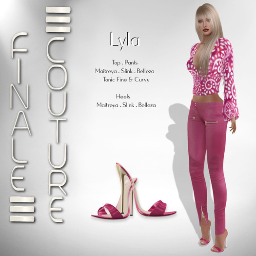 Finale Couture Lyla - Fuscia(Boxed)