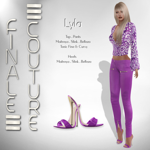 Finale Couture Lyla - Berry(Boxed)