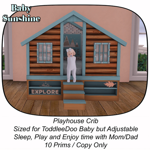 Playhouse Crib Explore BOX