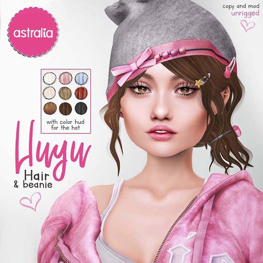 Astralia - Huyu Beanie and Hair