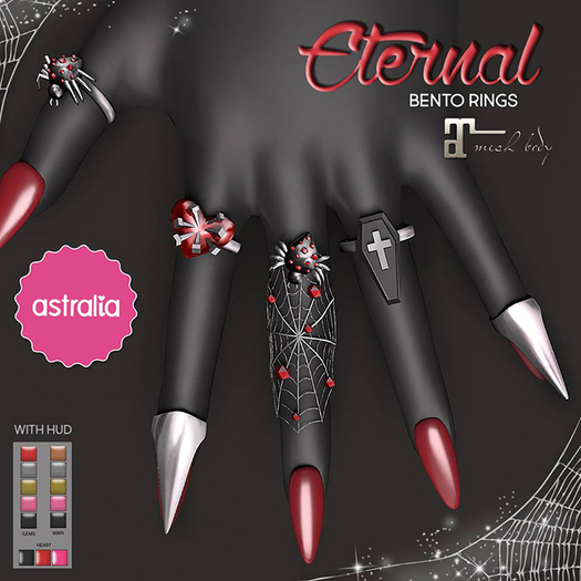 Astralia - Eternal Rings set (maitreya bento)