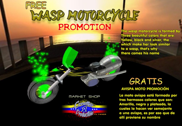 FREE - MOTO AVISPA - WASP MOTORCYCLE