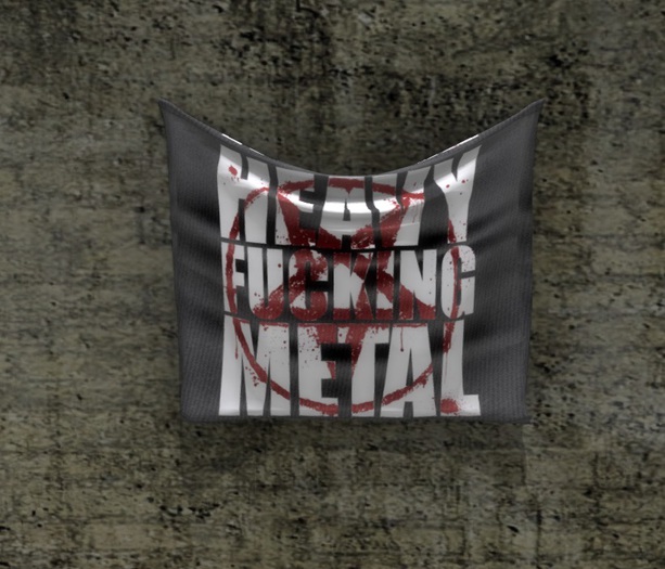 Heavy Metal Wall Decor