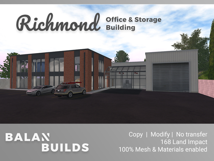 [Balan Builds] Richmond Office and Storage Building