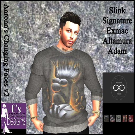 [CCD] AARONN'S CHANGING FACES SWEATER v2
