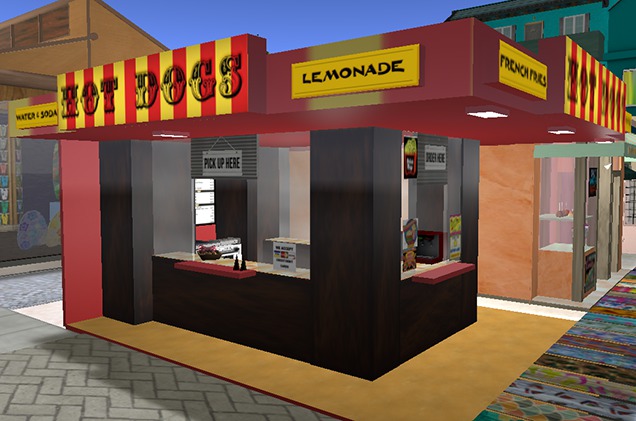 Mesh Hot Dog Stand 10 LI
