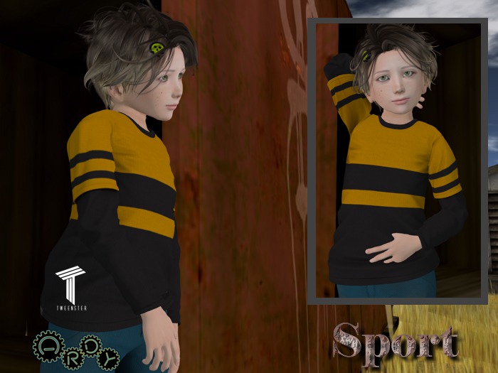 Tweenster Sport Gold Black