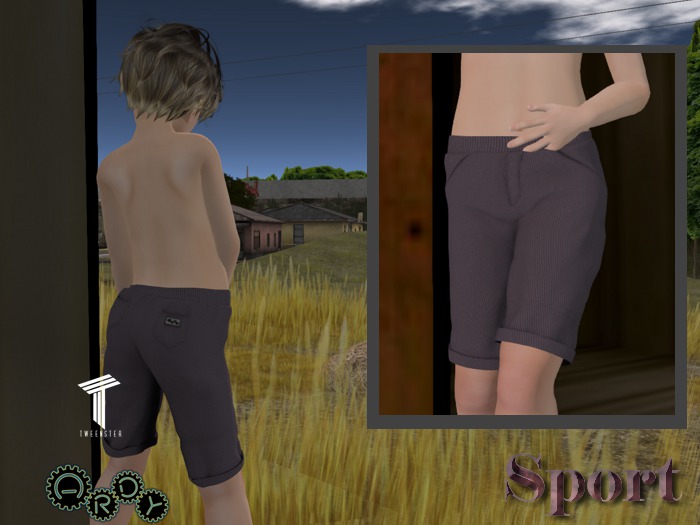 Tweenster Sport Shorts Grey