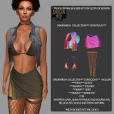 ORIGINMESH BUILDER KIT ***CONSCIOUS*** COLLECTION