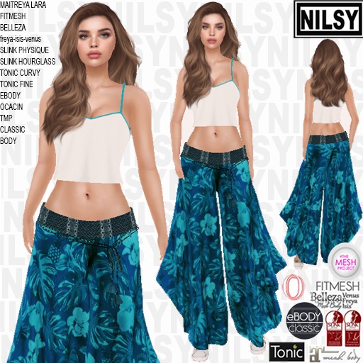NILSY IRREGULAR WIDE PANTS,ALL BODIES