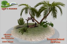 Lady's Garden - Tropical Island 30 Prim