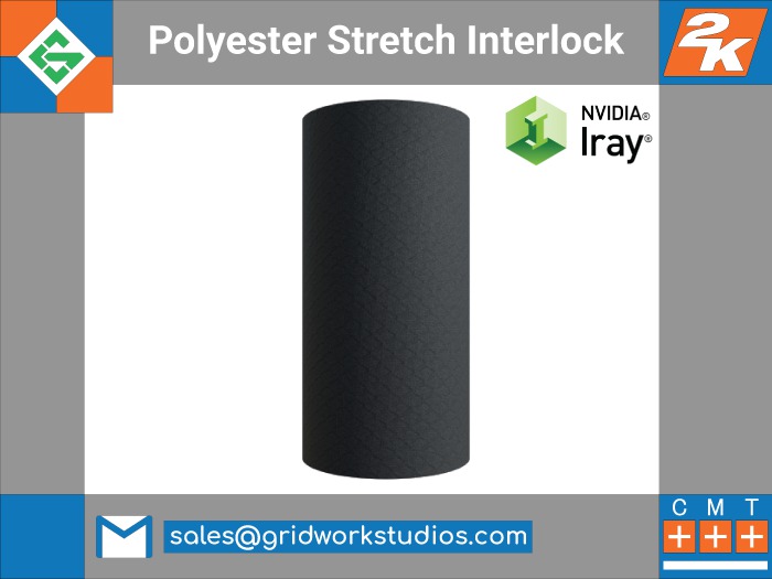 Fabric: Polyester Stretch Interlock Back