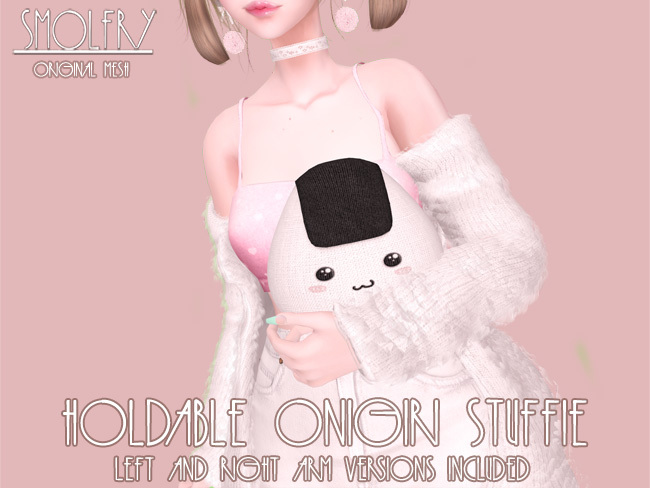 Smolfry. // Onigiri Stuffie Holdable