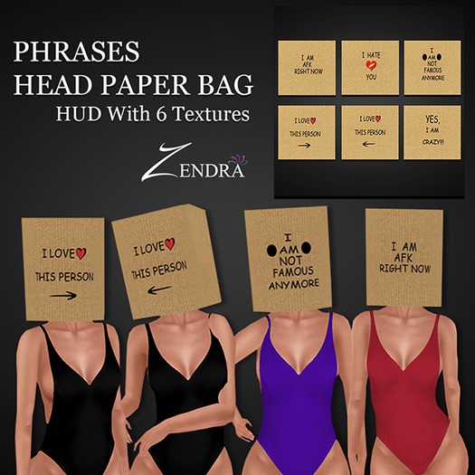 Phrases Head Paper Bag