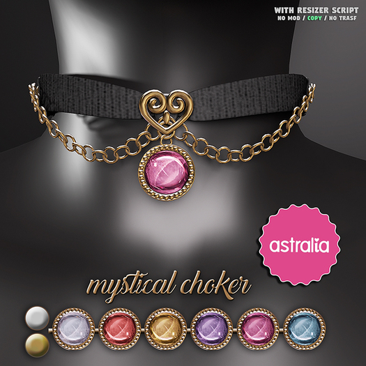Astralia - Mystical choker with color HUD