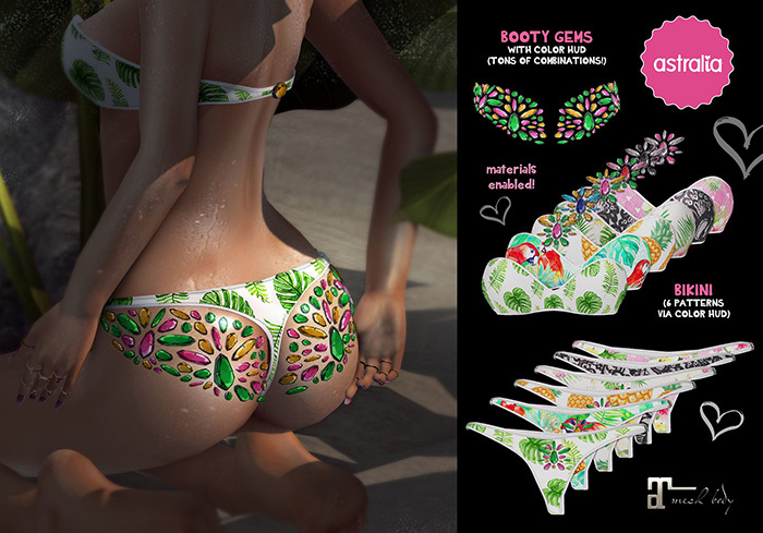 Astralia - Diamond Booty Bikini