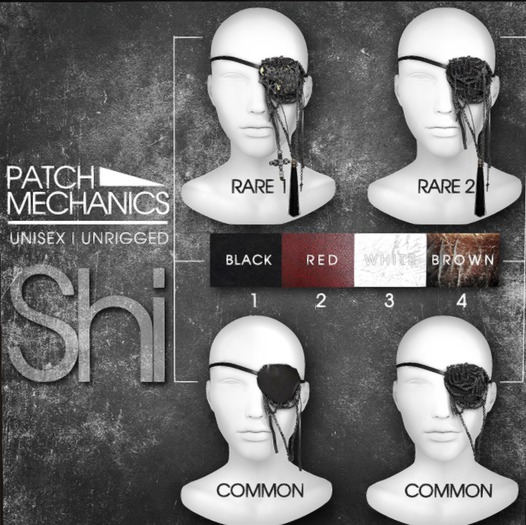 .Shi : Patch Mechanics 2.Brown [UNISEX] RARE