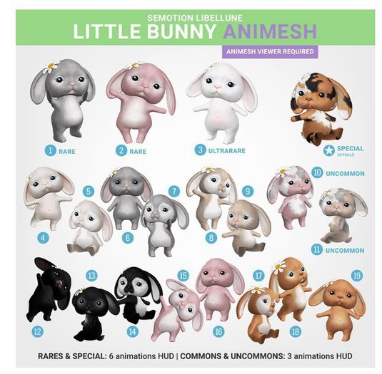 SEmotion Libellune Little Bunny #18