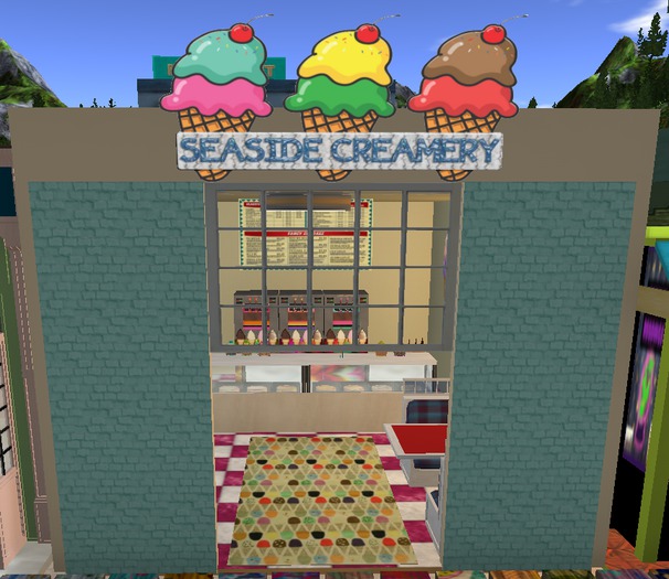 Mesh Seaside Creamery Filler Building 22 LI