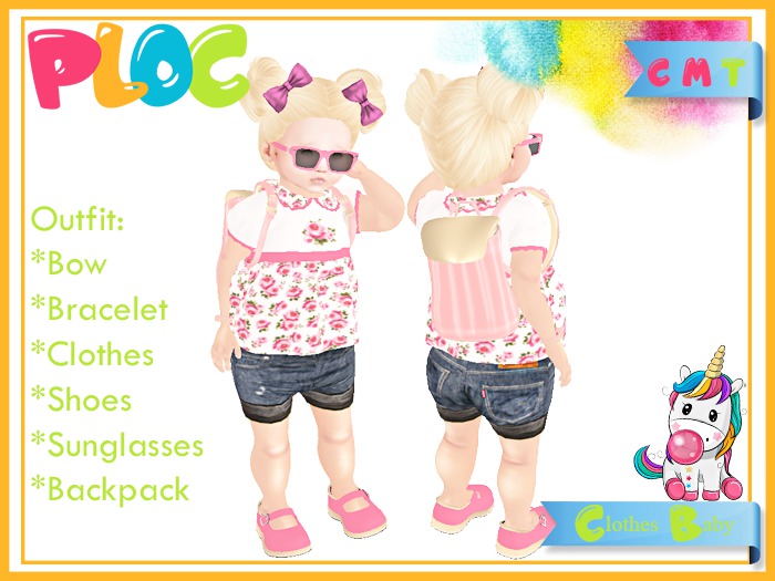 :::PLOC::: Flowers Outfit