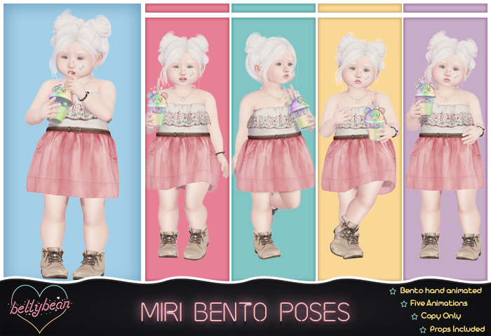 { Bellybean } Miri Bento Poses