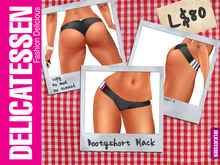 Delicatessen Fashion Delicious - Bootyshort Black