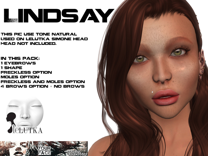 .:IYF:. Lindsay Skin Porcelain for Lelutka - In Your Face