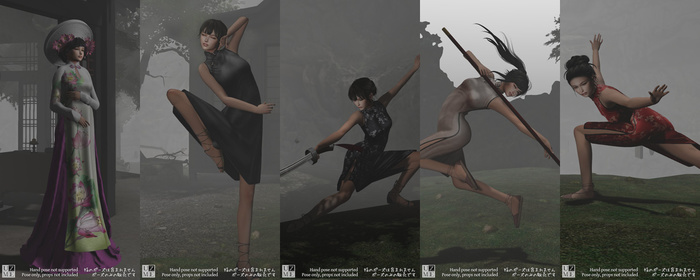 UZME_Poses Oriental #1