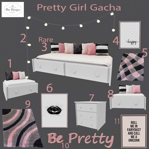Bee Designs Pretty Girl gacha 7