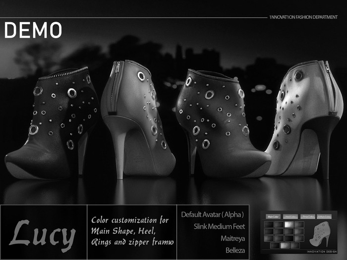 .: LUCYDEMO :.Medium Heels 1NNOVAT1ON F.D.1.0