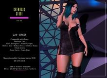.:: Cremosas Store ::. 233 - Dress + HUD 28 COLORS