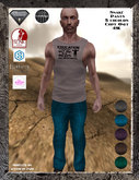 Fitted Mens Snake Pants