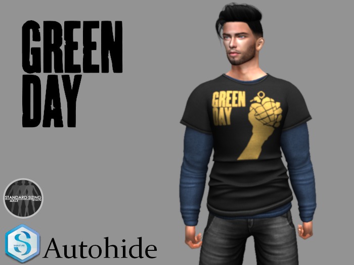 Ethan  Shirt - Green Day V2 (Dels Designs)