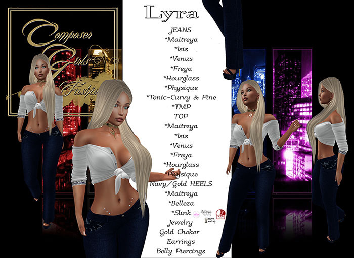 !CGF-*Lyra* Complete Jeans Outfit