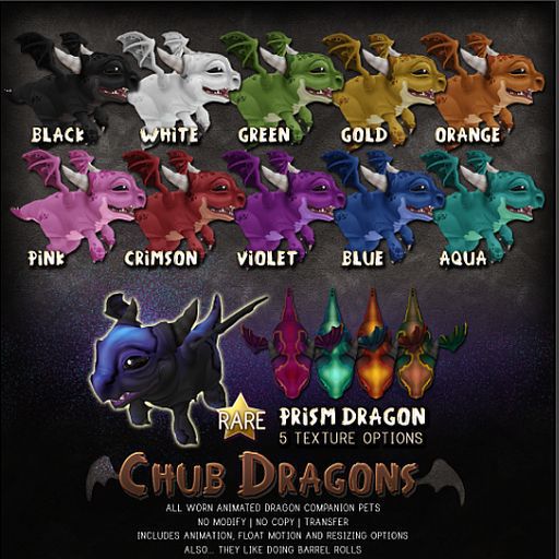 JIAN Chub Dragons (BOX) Violet