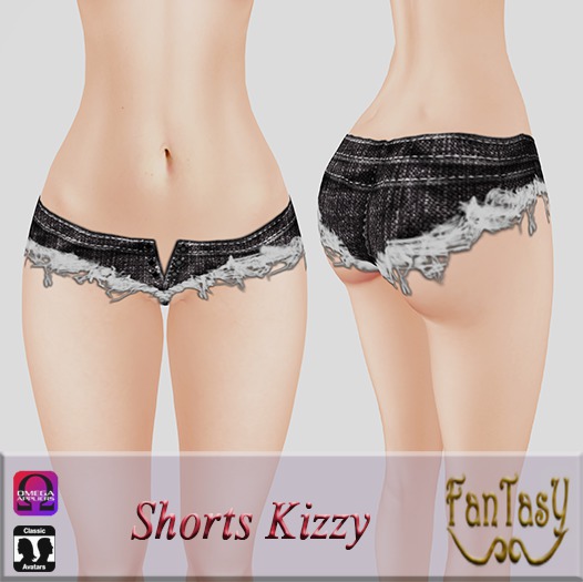 !FANTASY: Shorts Kizzy Black